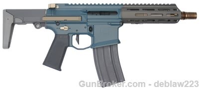 Q Honey Badger 2.0 Blue 300 BO SBR LayAway Option HB-300BLK-7IN-SBR-BLU-img-1
