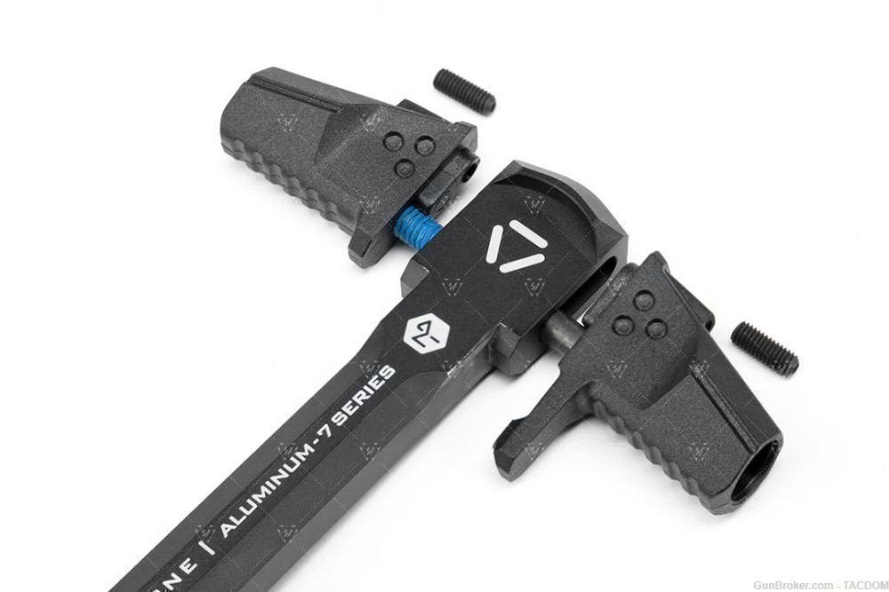 Strike Industries AR15 T-BONE Charging Handle Ambi Latchless FDE Modular AR-img-2