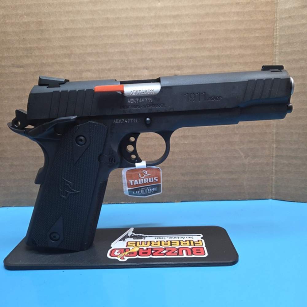 Taurus 1911 45 ACP Matte Black Full Size 1-8 round magazine-img-2