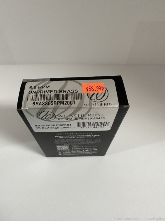 6.5 RPM Unprimed Brass-img-1