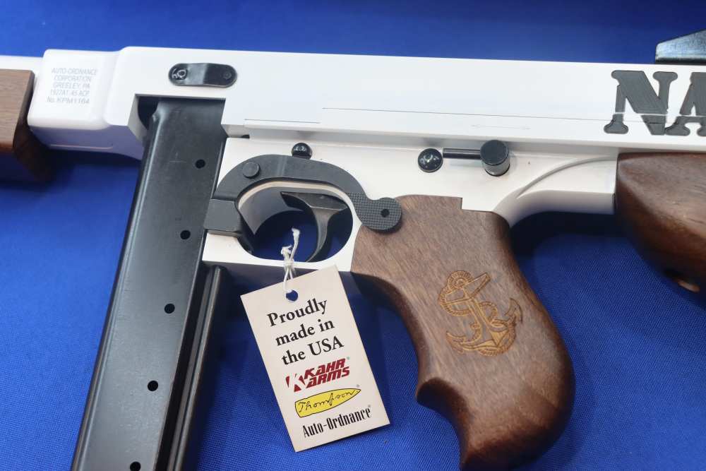 Auto Ordnance NAVY COMMEMORATIVE Thompson Rifle 45ACP 16" M1 1927 TOMMY GUN-img-7