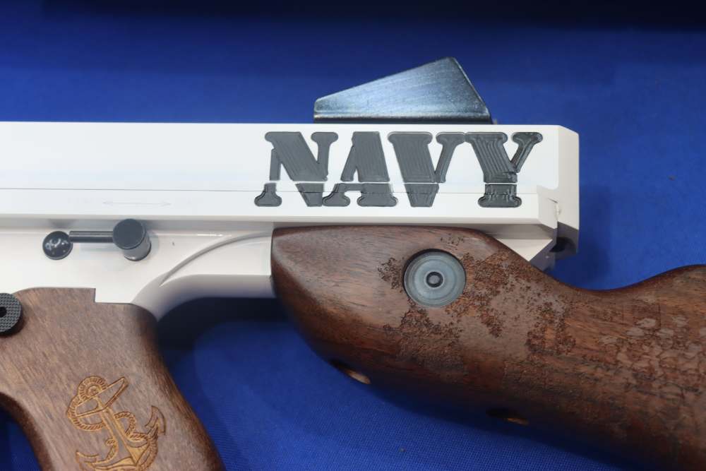 Auto Ordnance NAVY COMMEMORATIVE Thompson Rifle 45ACP 16" M1 1927 TOMMY GUN-img-5