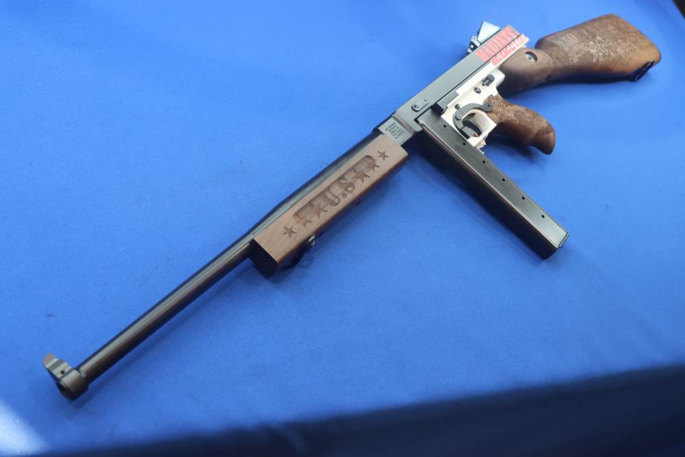 Auto Ordnance MARINE COMMEMORATIVE Thompson Rifle 45ACP M1 1927 TOMMY GUN-img-30