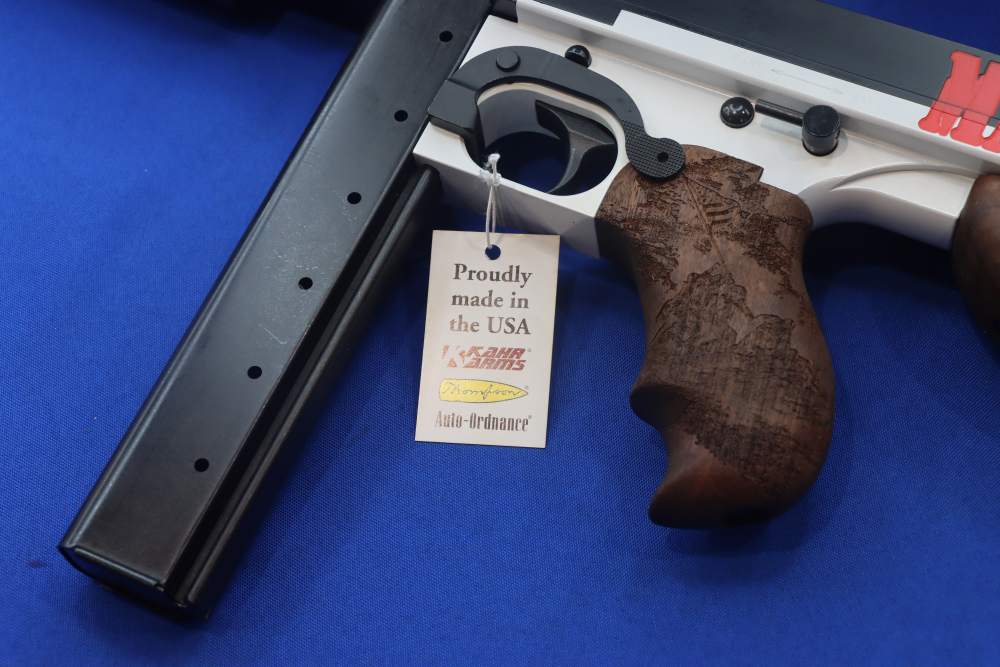 Auto Ordnance MARINE COMMEMORATIVE Thompson Rifle 45ACP M1 1927 TOMMY GUN-img-6