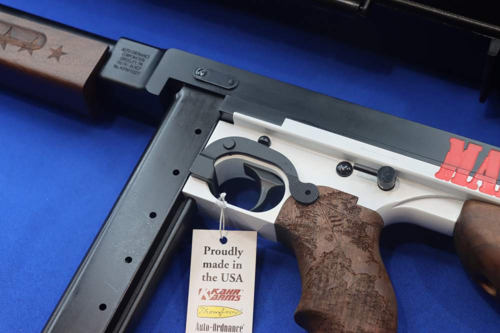 Auto Ordnance MARINE COMMEMORATIVE Thompson Rifle 45ACP M1 1927 TOMMY GUN-img-7