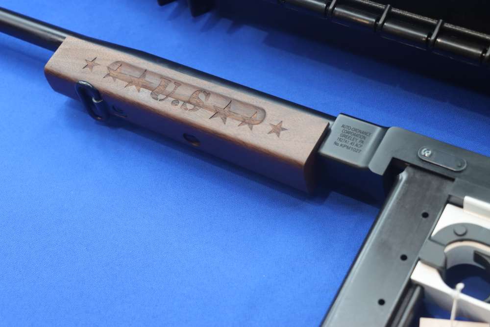 Auto Ordnance MARINE COMMEMORATIVE Thompson Rifle 45ACP M1 1927 TOMMY GUN-img-8