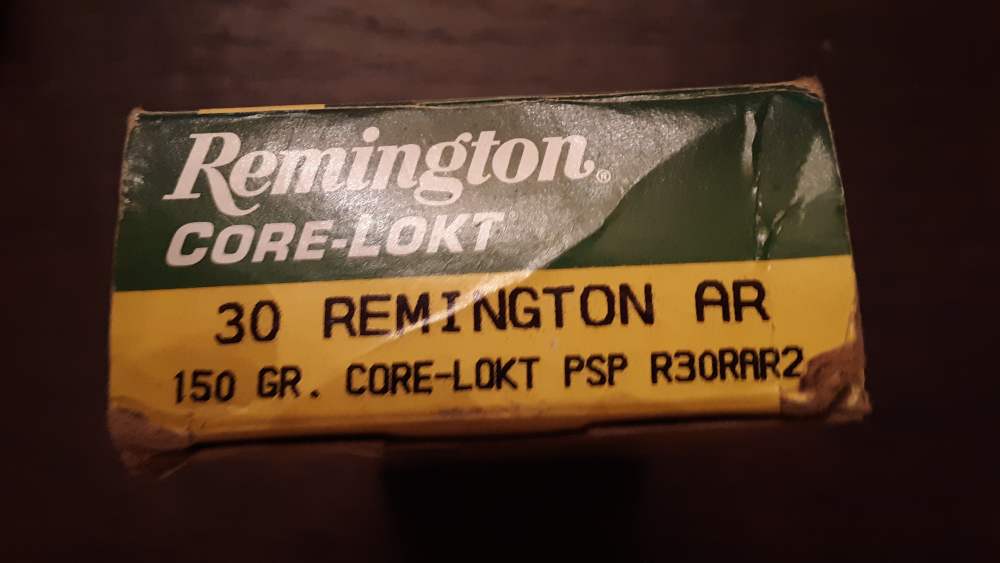 Remington Core Lokt 30 Rem AR 150 gr PSP ammunition ammo-img-0