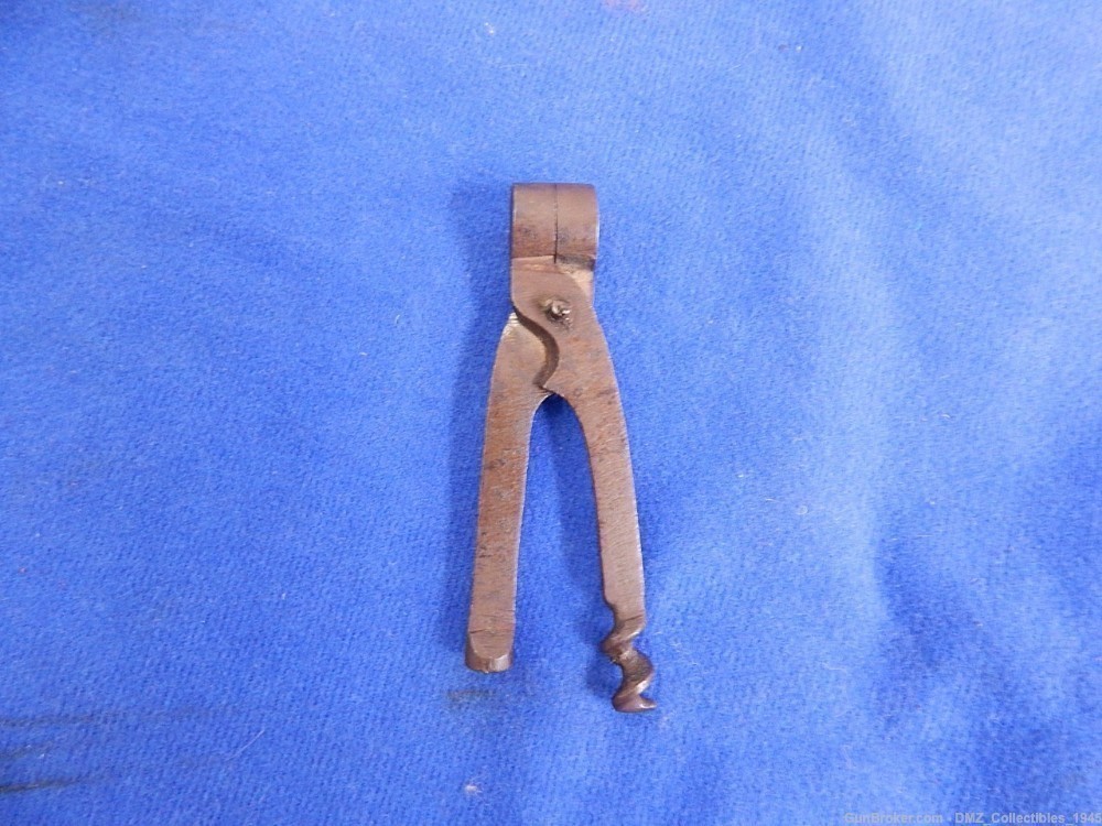 1840s-50s Allen 32 Caliber Bullet Mold with Ball Puller & Rammer-img-1