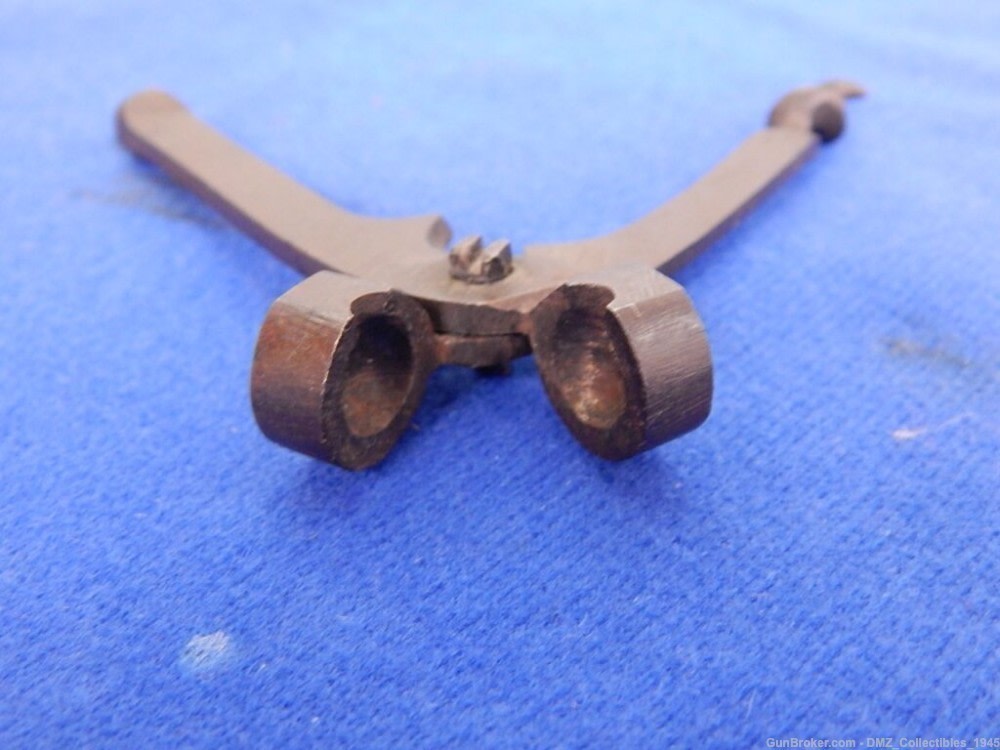 1840s-50s Allen 32 Caliber Bullet Mold with Ball Puller & Rammer-img-7
