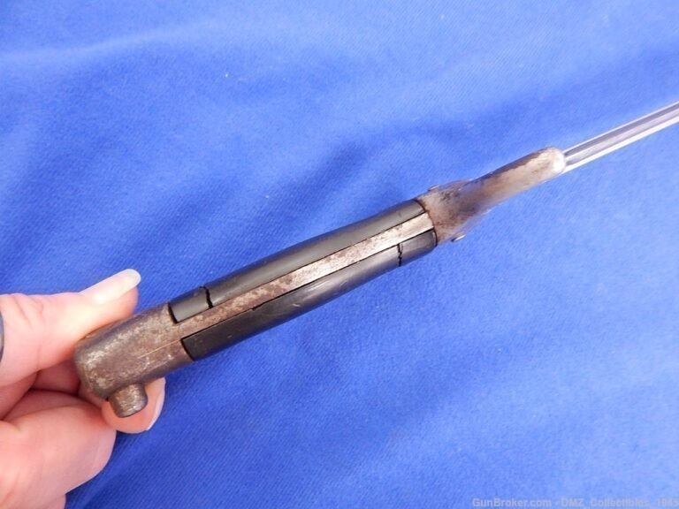 1893 French Berthier Bayonet with Scabbard-img-5