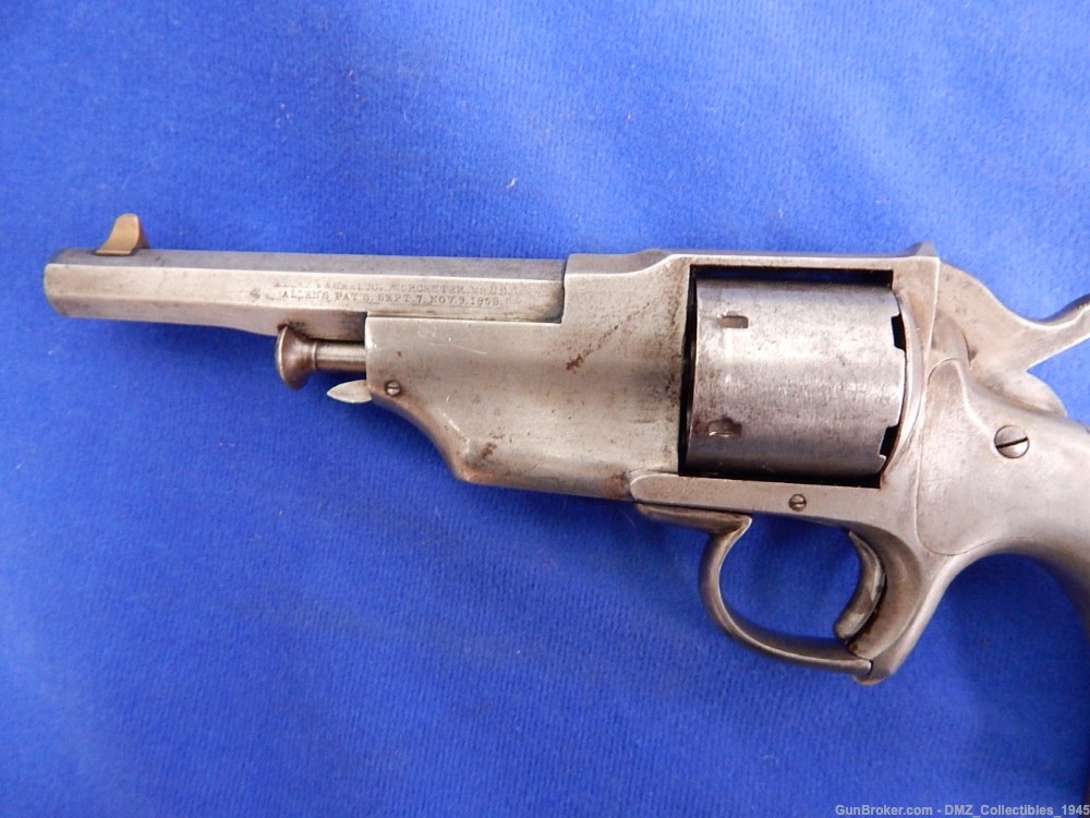 Civil War A&W 36 Caliber Lipfire Navy Model Revolver-img-6