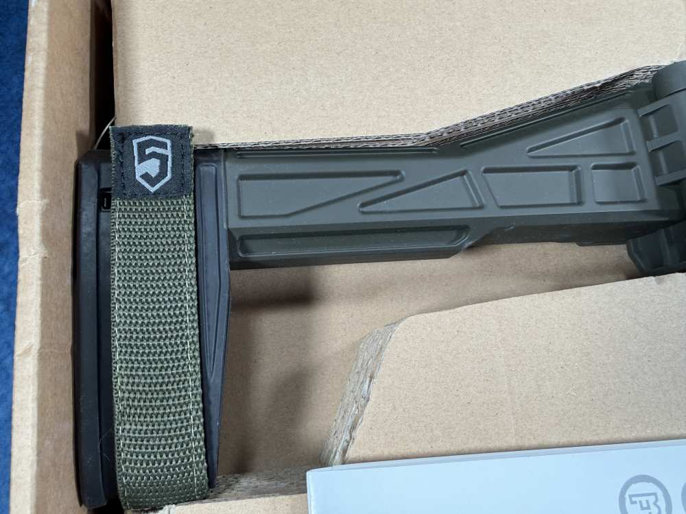 NIB Unfired Bren S2 MS 11” Barrel In Rare Factory OD Green Finish 5.56-img-2