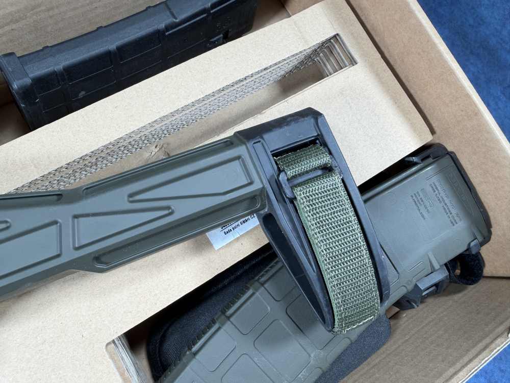 NIB Unfired Bren S2 MS 11” Barrel In Rare Factory OD Green Finish 5.56-img-15