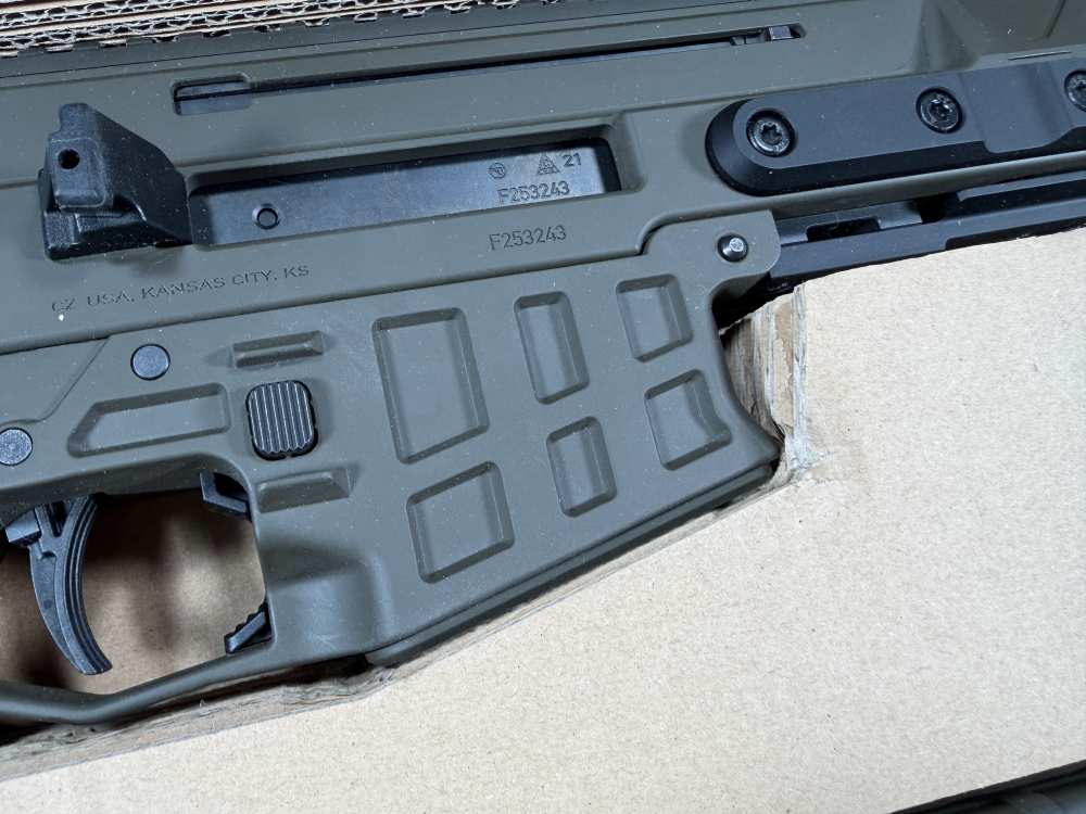 NIB Unfired Bren S2 MS 11” Barrel In Rare Factory OD Green Finish 5.56-img-7