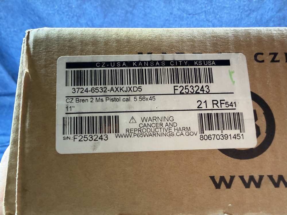NIB Unfired Bren S2 MS 11” Barrel In Rare Factory OD Green Finish 5.56-img-25