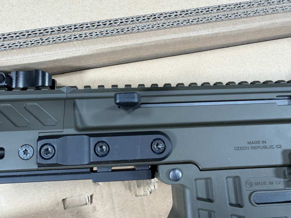NIB Unfired Bren S2 MS 11” Barrel In Rare Factory OD Green Finish 5.56-img-20