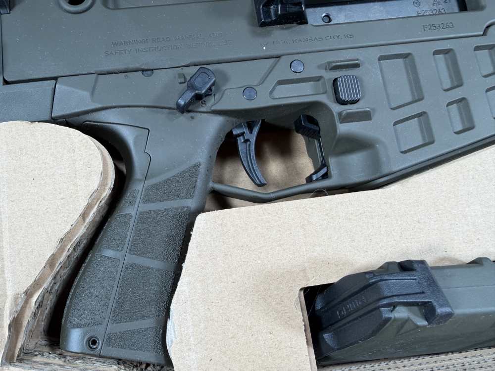 NIB Unfired Bren S2 MS 11” Barrel In Rare Factory OD Green Finish 5.56-img-6