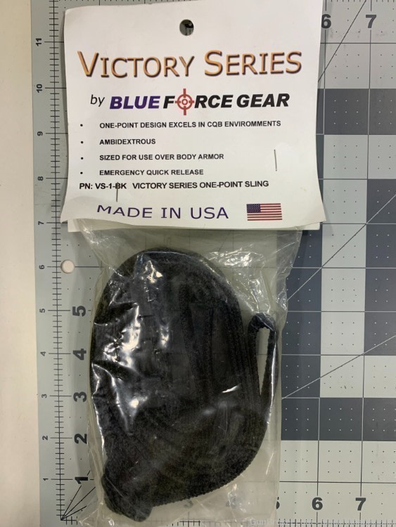 Blue Force Gear Victory Series One Point Sling Black  VS-1-BK-img-0