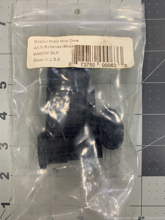 Magpul MIAD Grip Core for AA/N Batteries MAG056-BLK-img-0