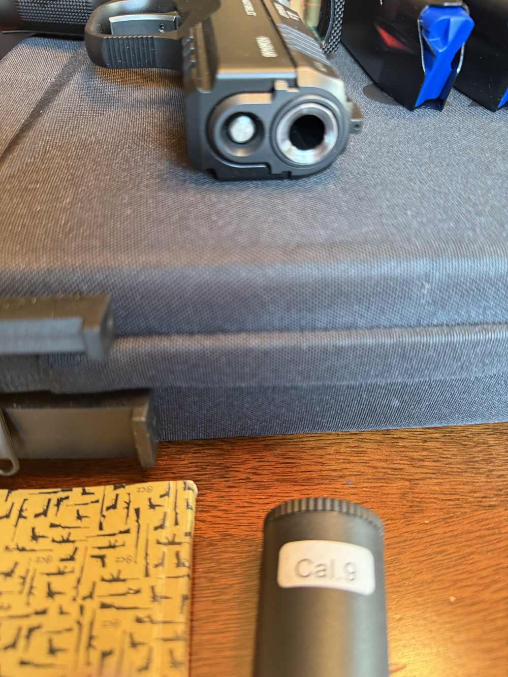 Cajun Custom Pro Pkg CZ Shadow 2 Carry Vortex Defender NS FREE SHIP -img-12