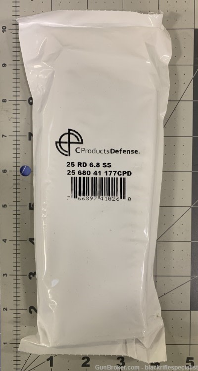C Products Defense AR15 6.8 SPC 25 Round Magazine DS682-img-1