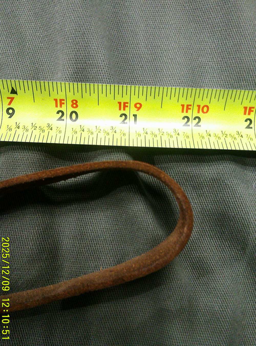 Vintage Leather 8x4x2 Pouch with strap-img-5