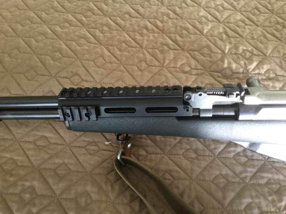 SKS Rifle Gas Tube Scope Mount w/ Top and Side Picatinny Accessory Rails-img-3