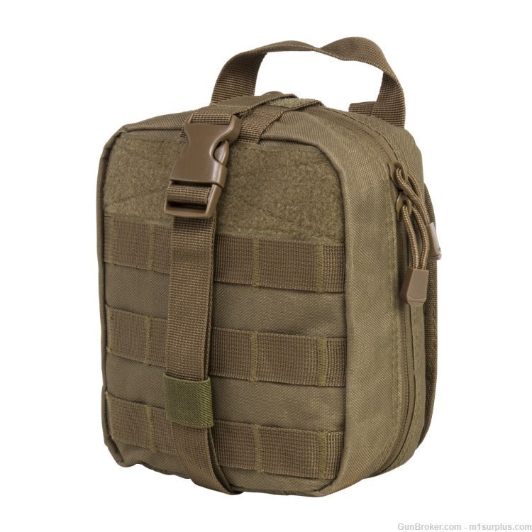 VISM Molle Compatible Tactical Tan EMT Pouch For Storing Medical Kit-img-0