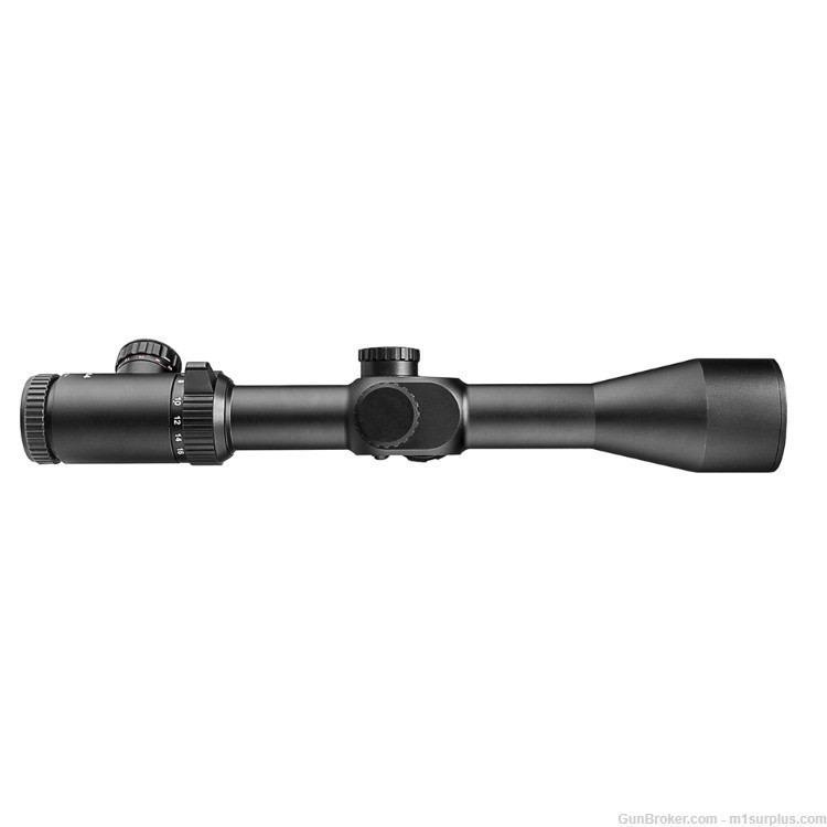 STR 30mm Series 4-16x44 Scope w/ Ring Mounts for Bergara BMR BXR .22 Rifle-img-1