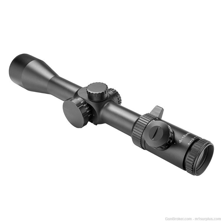 STR 30mm Series 4-16x44 Scope w/ Ring Mounts for Bergara BMR BXR .22 Rifle-img-4
