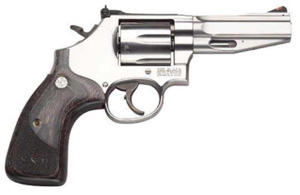 Smith & Wesson 686 SSR Pro Series .357 Magnum, 4" barrel, Stainless, Wood-img-1