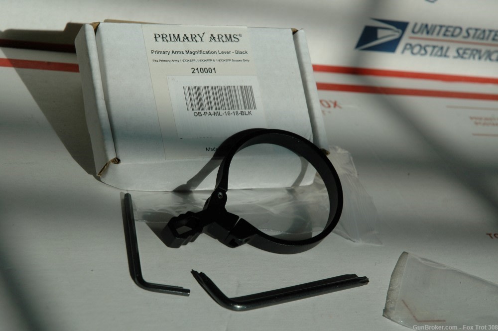 Primary Arms SLx LPVO Magnification Lever 210001 PA 1-6x24 1-8x24 Scope    -img-0