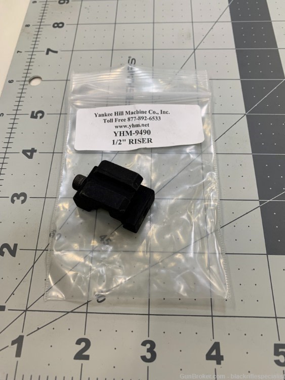 Yankee Hill YHM 1/2" Riser Block 1 Slot  YHM-9490-img-0