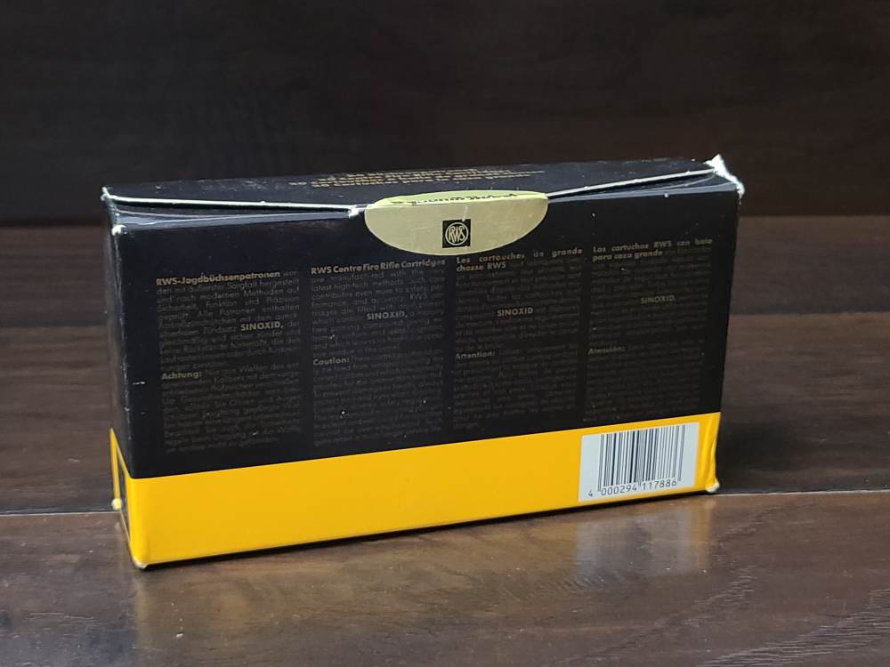 20 Rounds of RWS 8x57 JR 196gr. Mantel Soft Point Round Nose Rifle Ammo-img-1