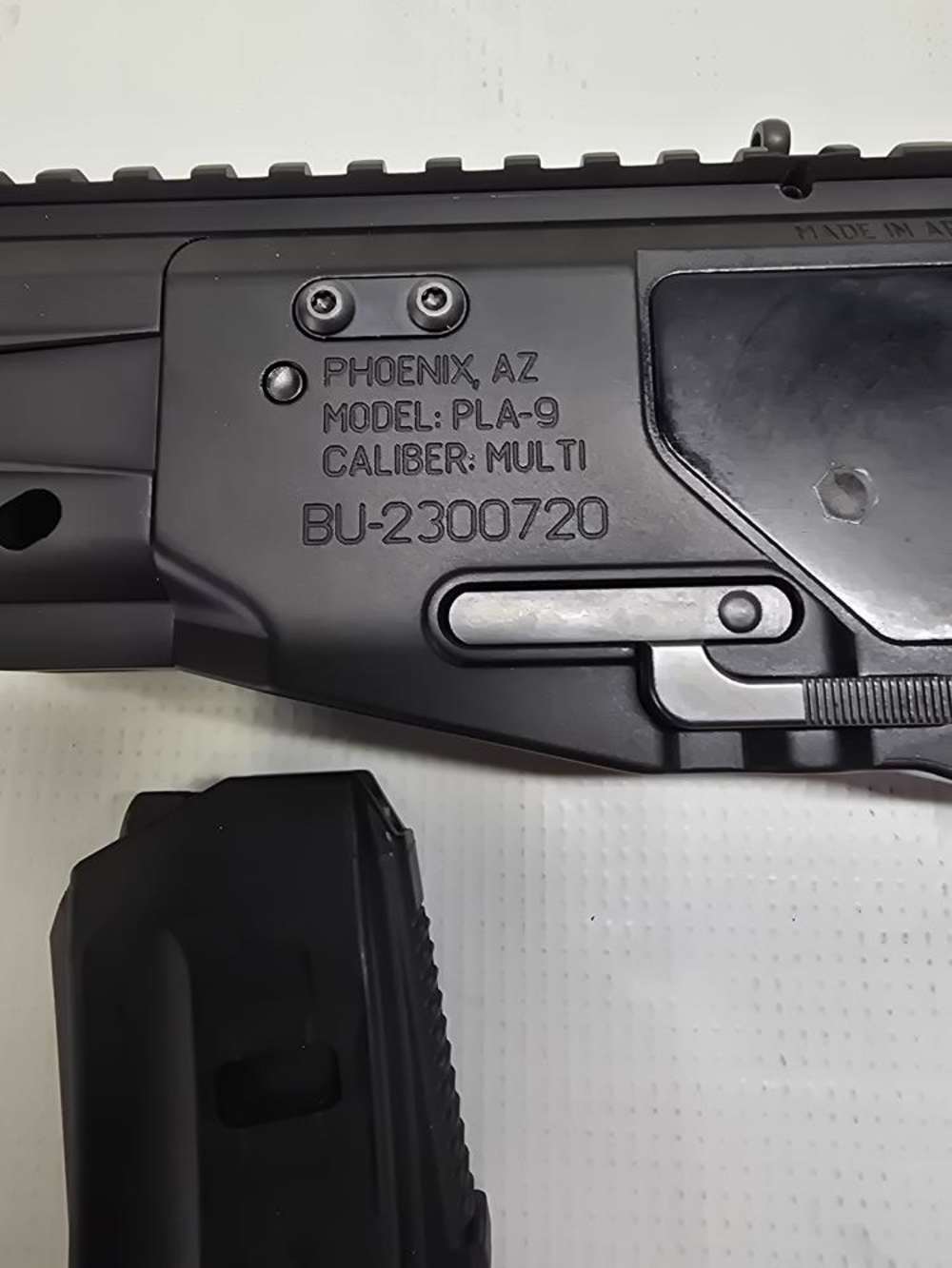 POF PLA-9 Tombstone 9mm Lever Action Rifle w/ Mag-img-2