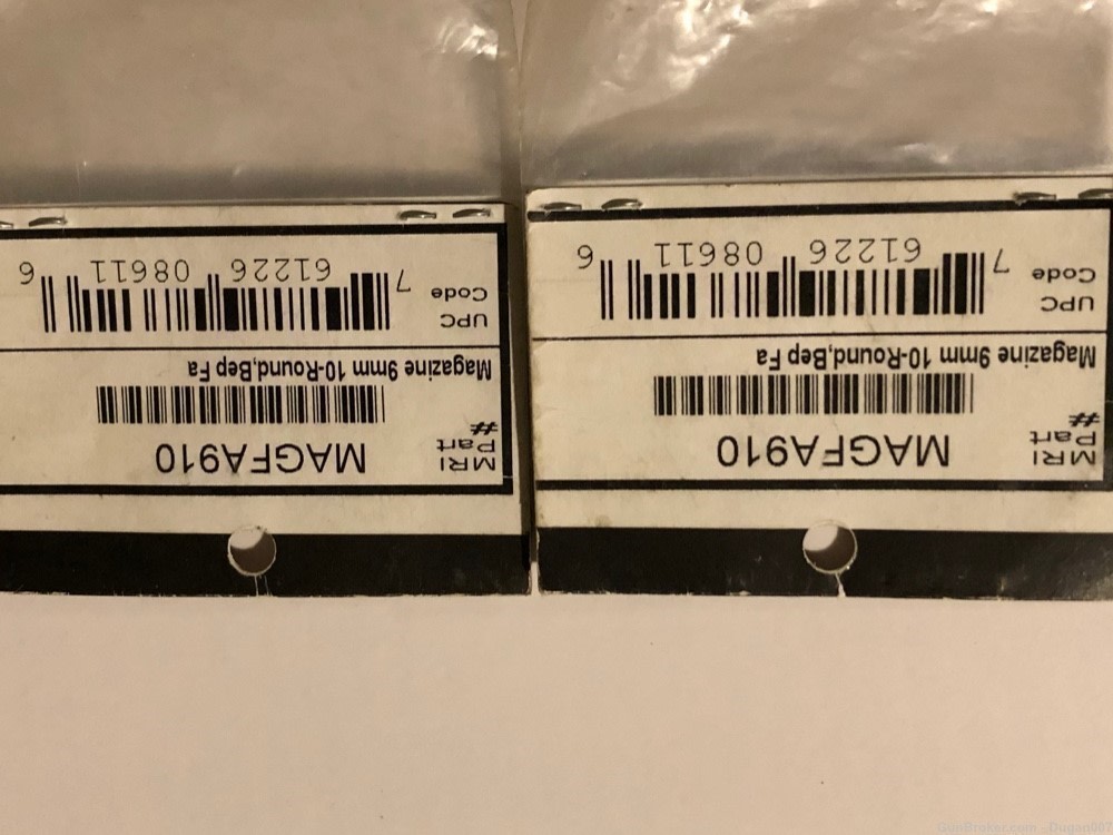 Desert Eagle fast action 9mm 10 round magazines- new old stock -img-3