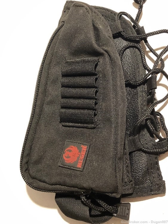 Ruger buttstock pouch factory brand ammo pouch bullet carrier-img-0