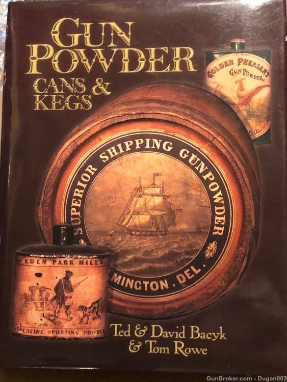 Gun Powder Cans and Kegs hardcover book -img-0