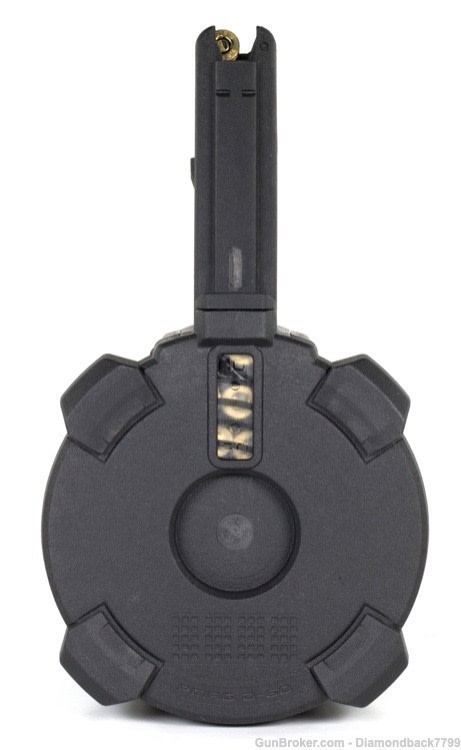 MAGPUL DRUM MAGAZINE PMAG D-60 223 5.56 60 Round Black for AR-15 M16-img-1