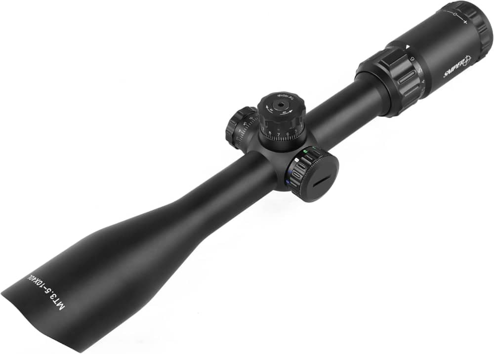 MT3.5-10x40L Rimfire Rifle Scope with Red/Green/Blue Illuminated Reticle-img-1