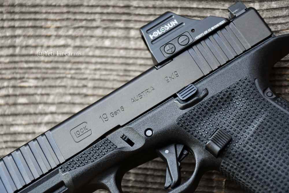 Glock 19 Gen 6 ORS 9mm W/ Holosun 507C Green 15rnd Mags Optic Ready G19 G6 -img-8