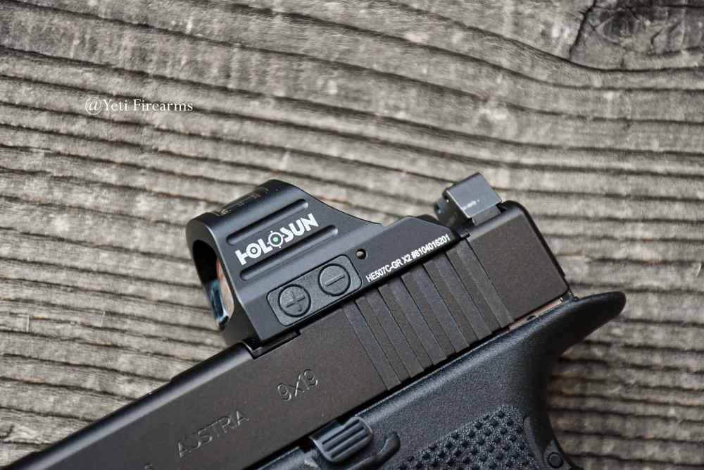 Glock 19 Gen 6 ORS 9mm W/ Holosun 507C Green 15rnd Mags Optic Ready G19 G6 -img-10