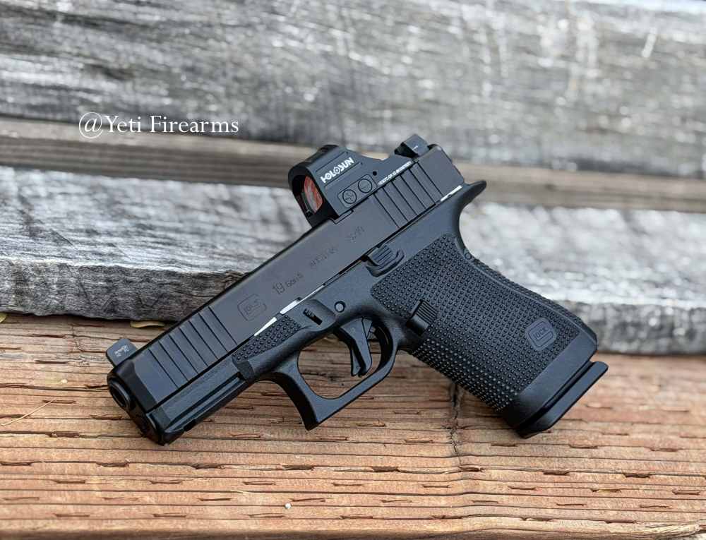 Glock 19 Gen 6 ORS 9mm W/ Holosun 507C Green 15rnd Mags Optic Ready G19 G6 -img-0