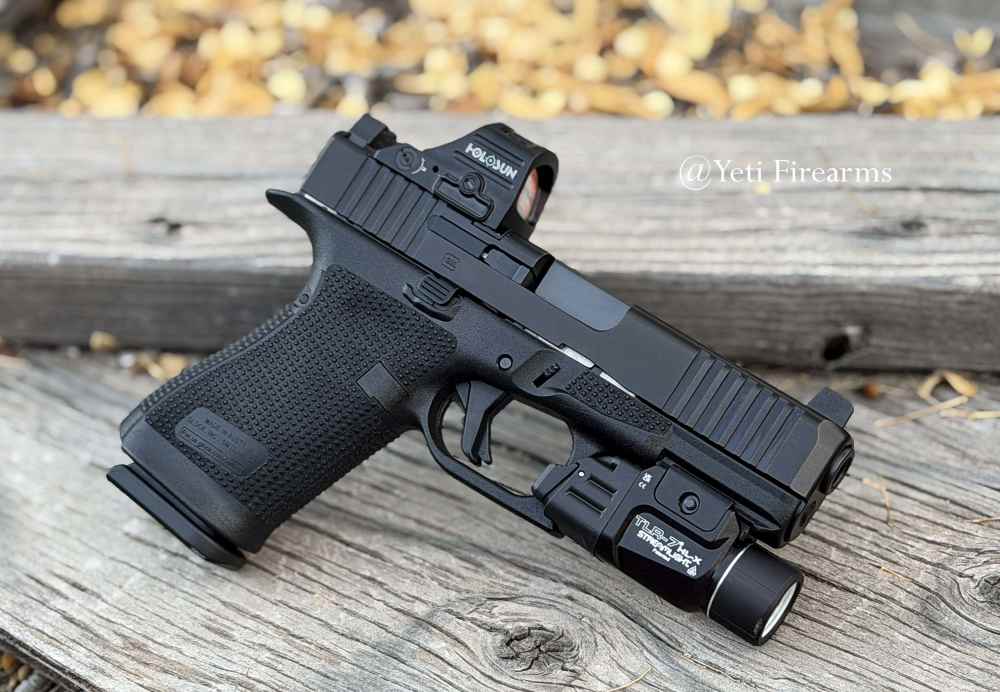 Glock 19 Gen 6 ORS 9mm W/ Holosun 507C Green Streamlight TLR-7 HL-X 15rnd  -img-1