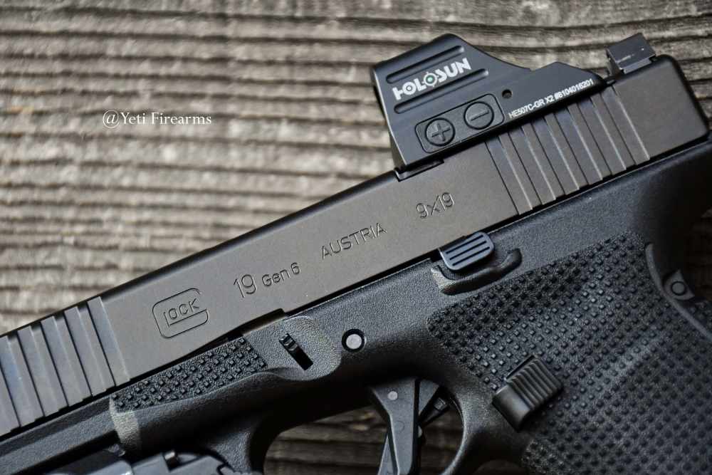 Glock 19 Gen 6 ORS 9mm W/ Holosun 507C Green Streamlight TLR-7 HL-X 15rnd  -img-10