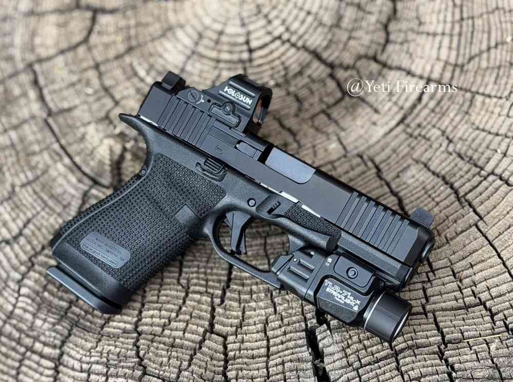 Glock 19 Gen 6 ORS 9mm W/ Holosun 507C Green Streamlight TLR-7 HL-X 15rnd  -img-5