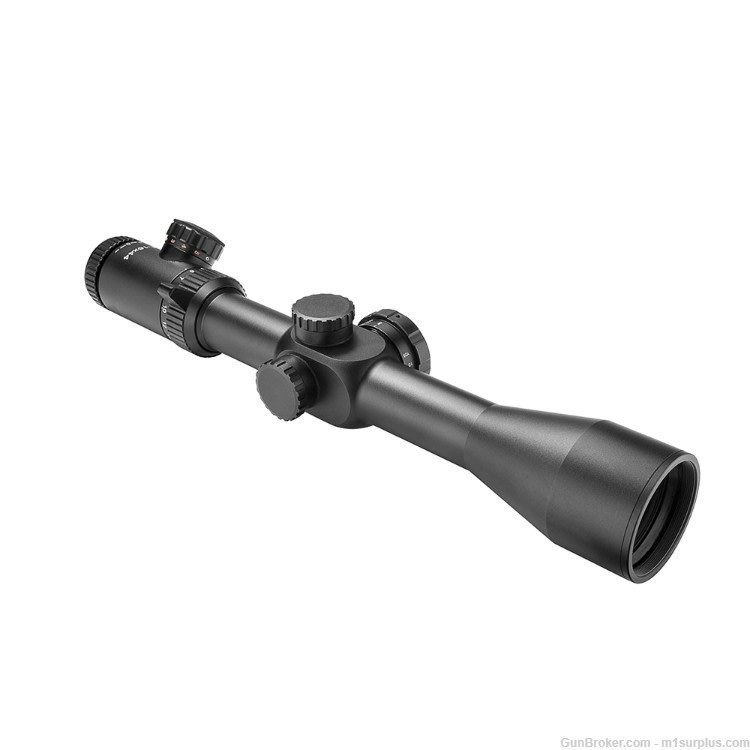 STR Series 30mm Tube 4-16x44 Rifle Scope w/ Ring Mounts For AR15 Rifle-img-2