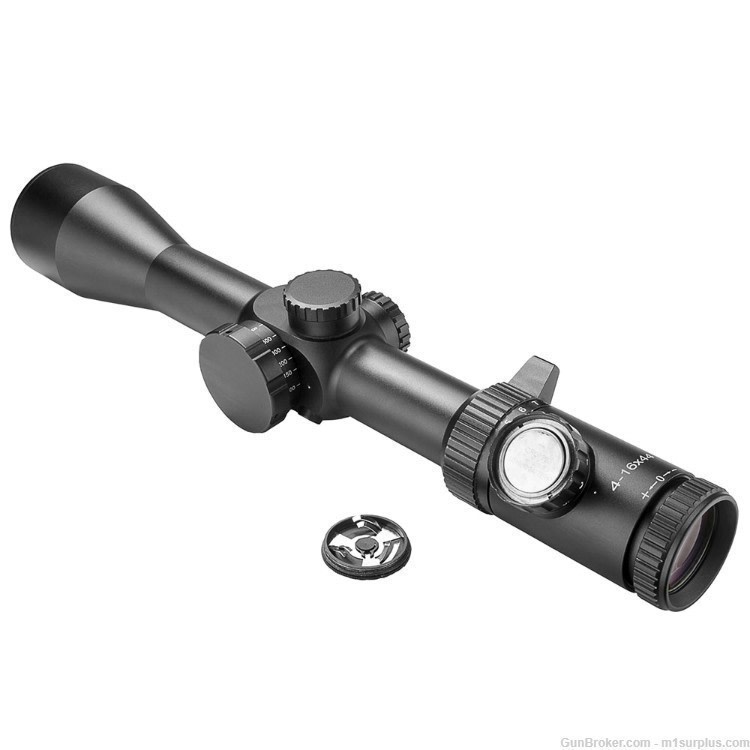 STR Series 30mm Tube 4-16x44 Rifle Scope w/ Ring Mounts For AR15 Rifle-img-5