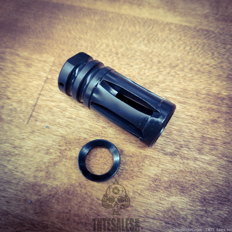 5.56 Extended A1 Flash Hider with Crush Washer M4 M-4 AR15 AR-15-img-0