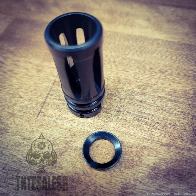5.56 Extended A1 Flash Hider with Crush Washer M4 M-4 AR15 AR-15-img-1